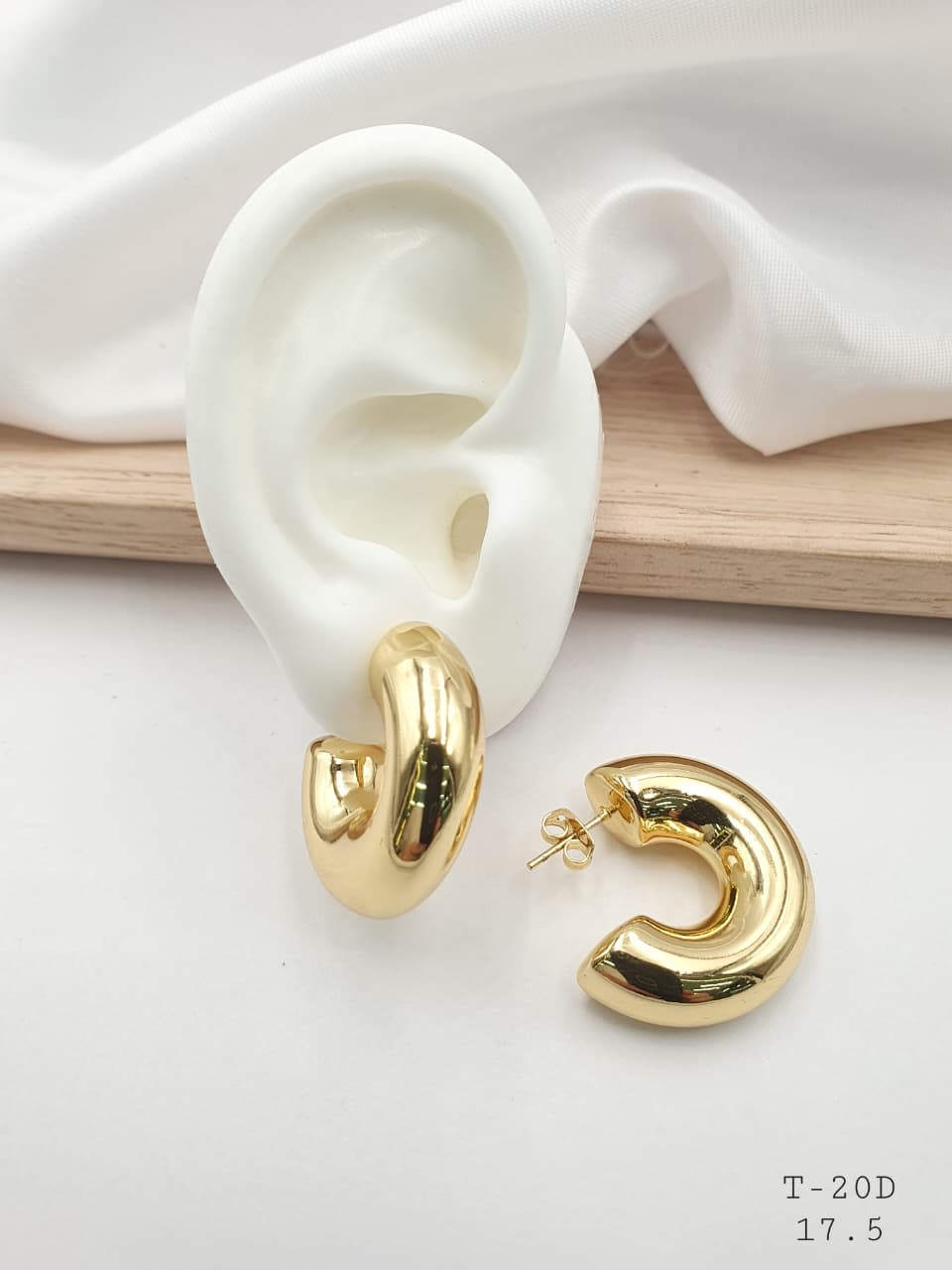 Arete En Rodio T-20D