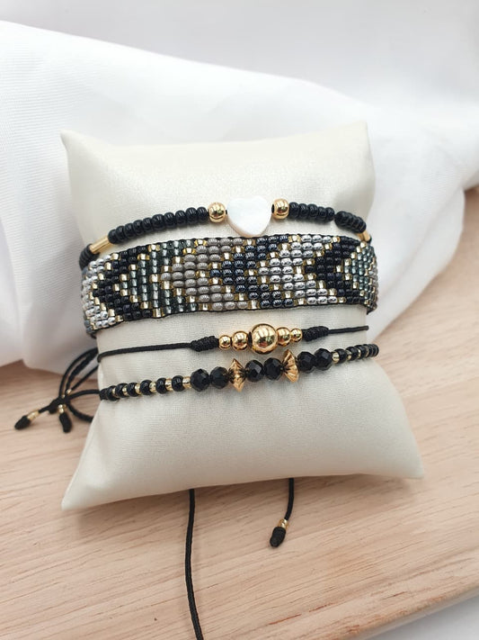 Pulsera Tejida Chaquira PRT06