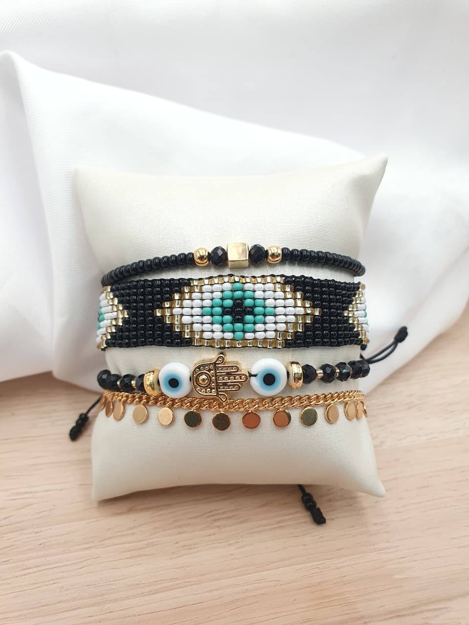 Pulsera Tejida Chaquira PRT10