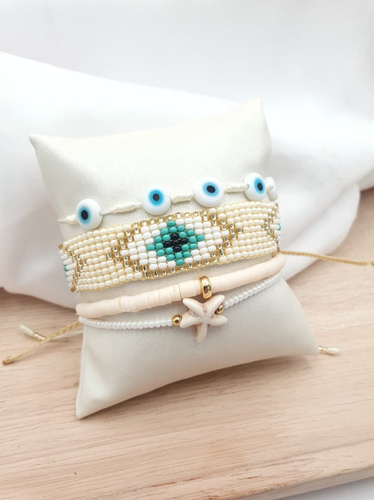 Pulsera Tejida Chaquira PRT05