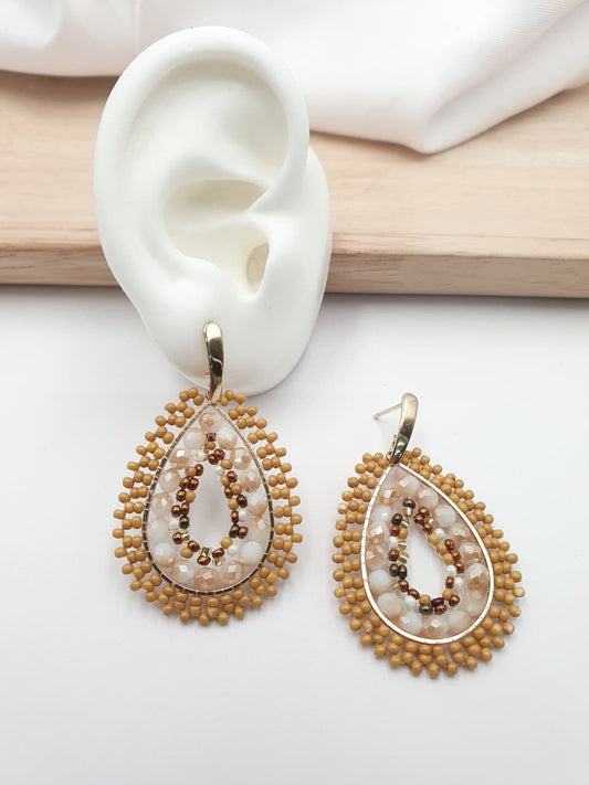 Arete Tejido Chaquira ART48