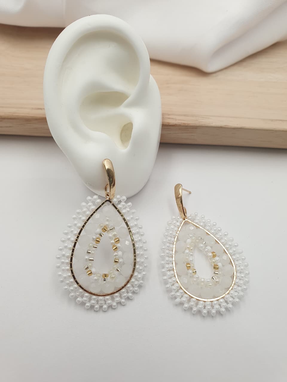 Arete Tejido Chaquira ART50