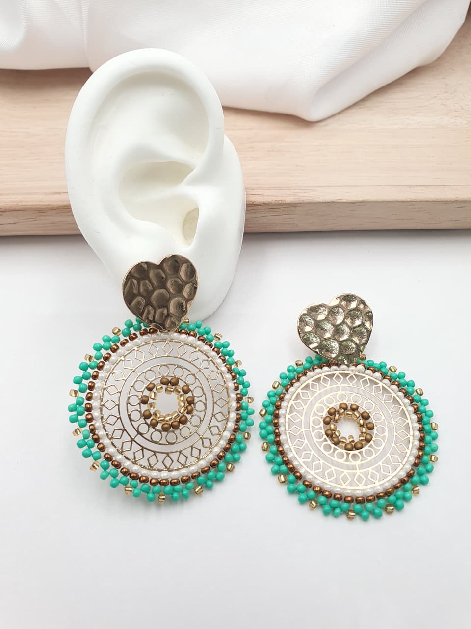 Arete Tejido Chaquira ART43