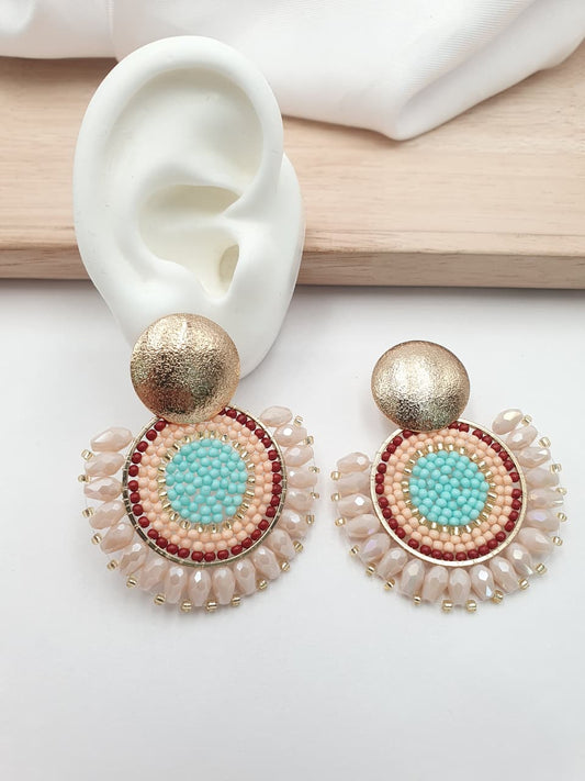 Arete Tejido Chaquira ART46