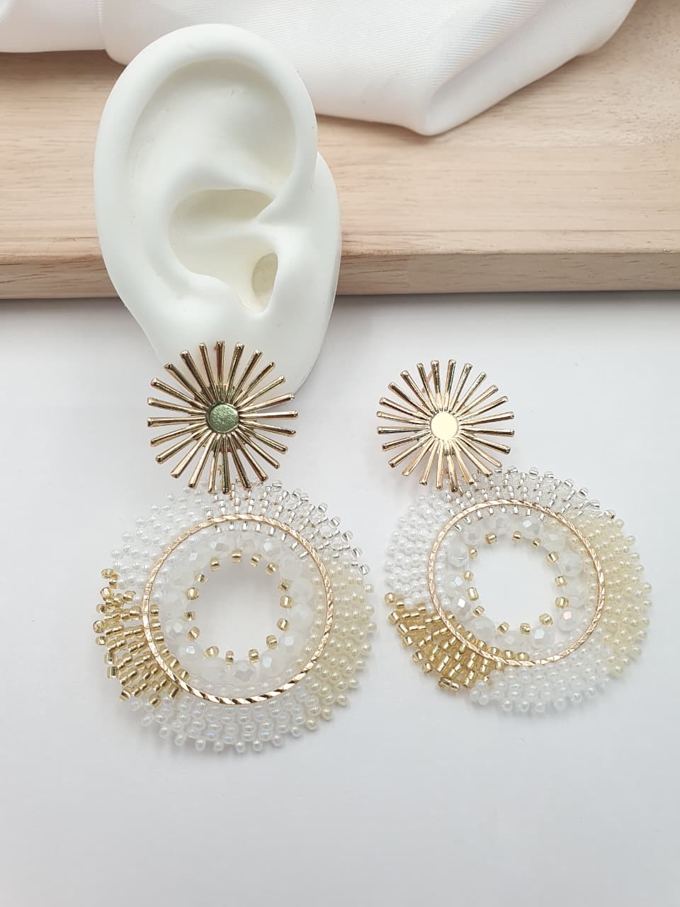 Arete Tejido Chaquira ART40