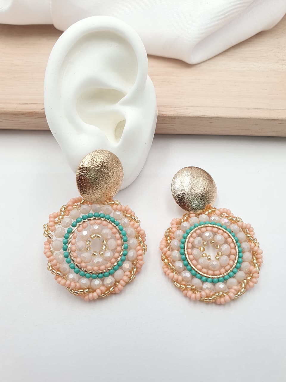 Arete Tejido Chaquira ART34