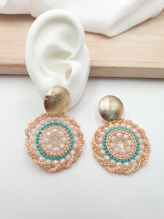 Arete Tejido Chaquira ART34