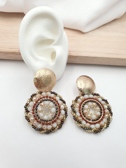 Arete Tejido Chaquira ART35