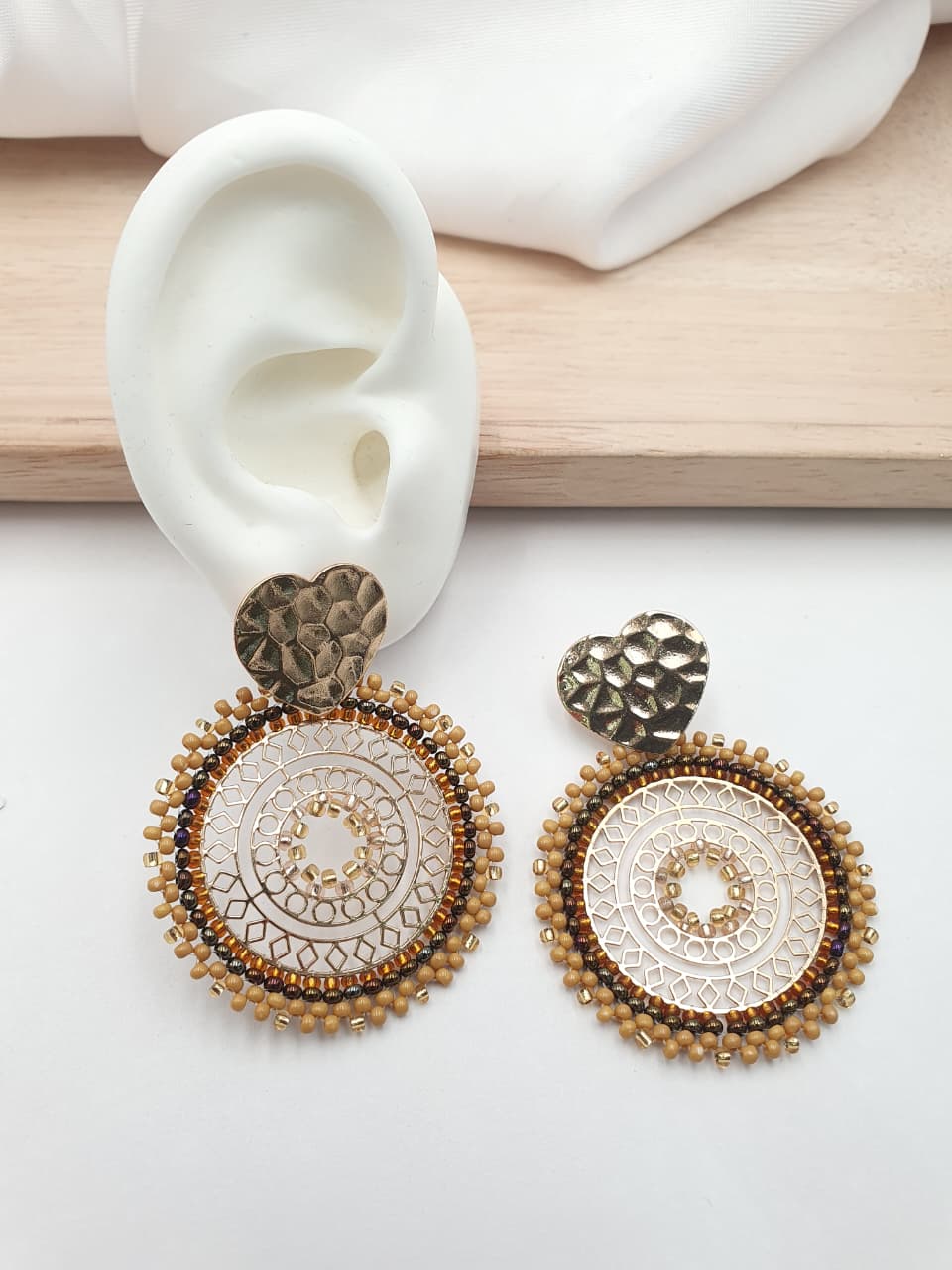 Arete Tejido Chaquira ART41