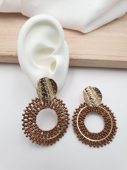 Arete Tejido Chaquira ART52