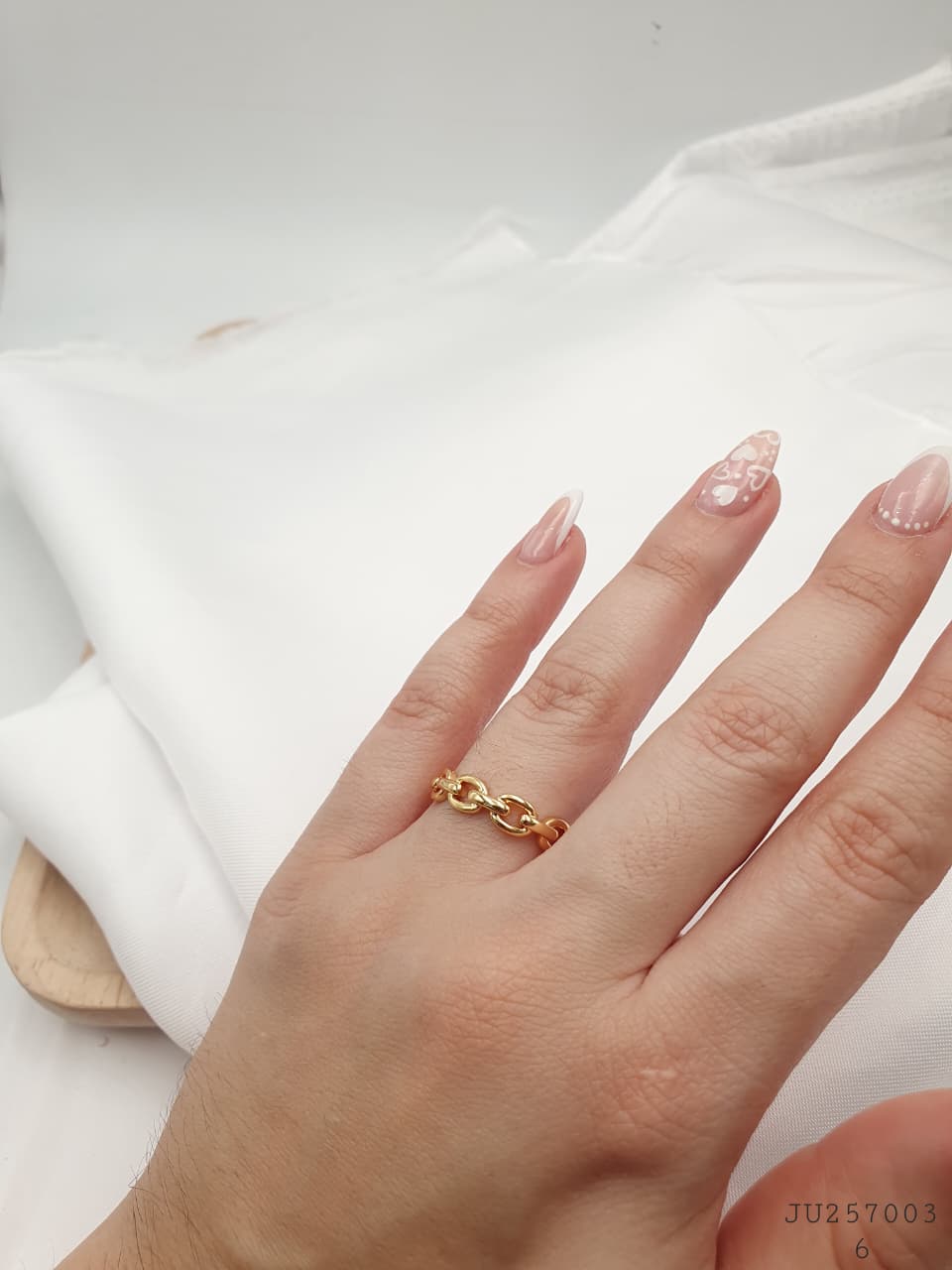 Anillo Rodio JU257003