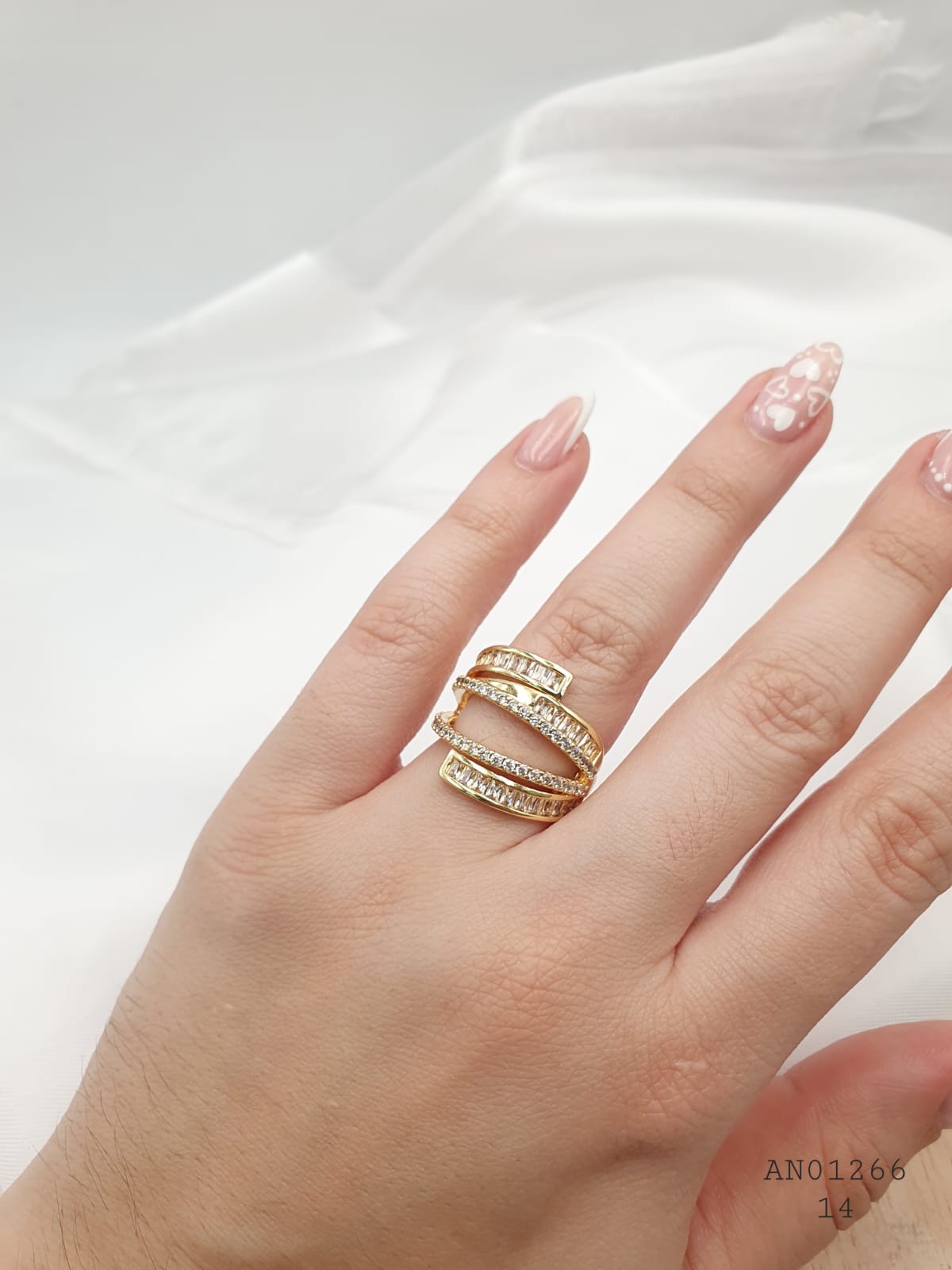 Anillo Rodio AN01266