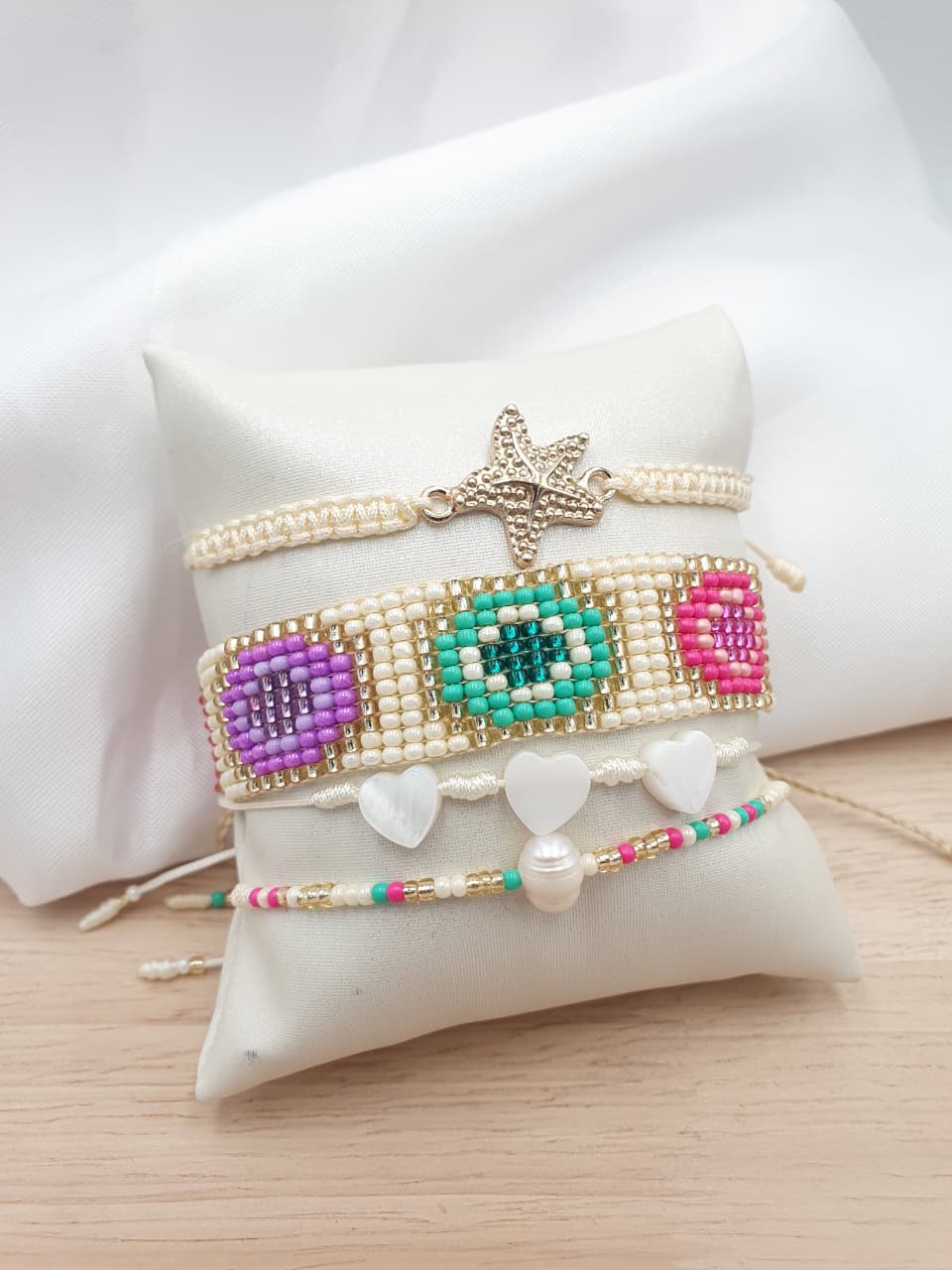 Pulsera Tejida Chaquira PRT15