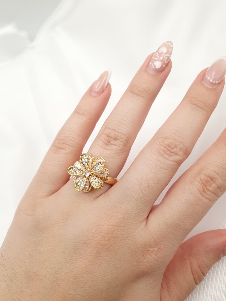 Anillo antiestres en Rodio GN13