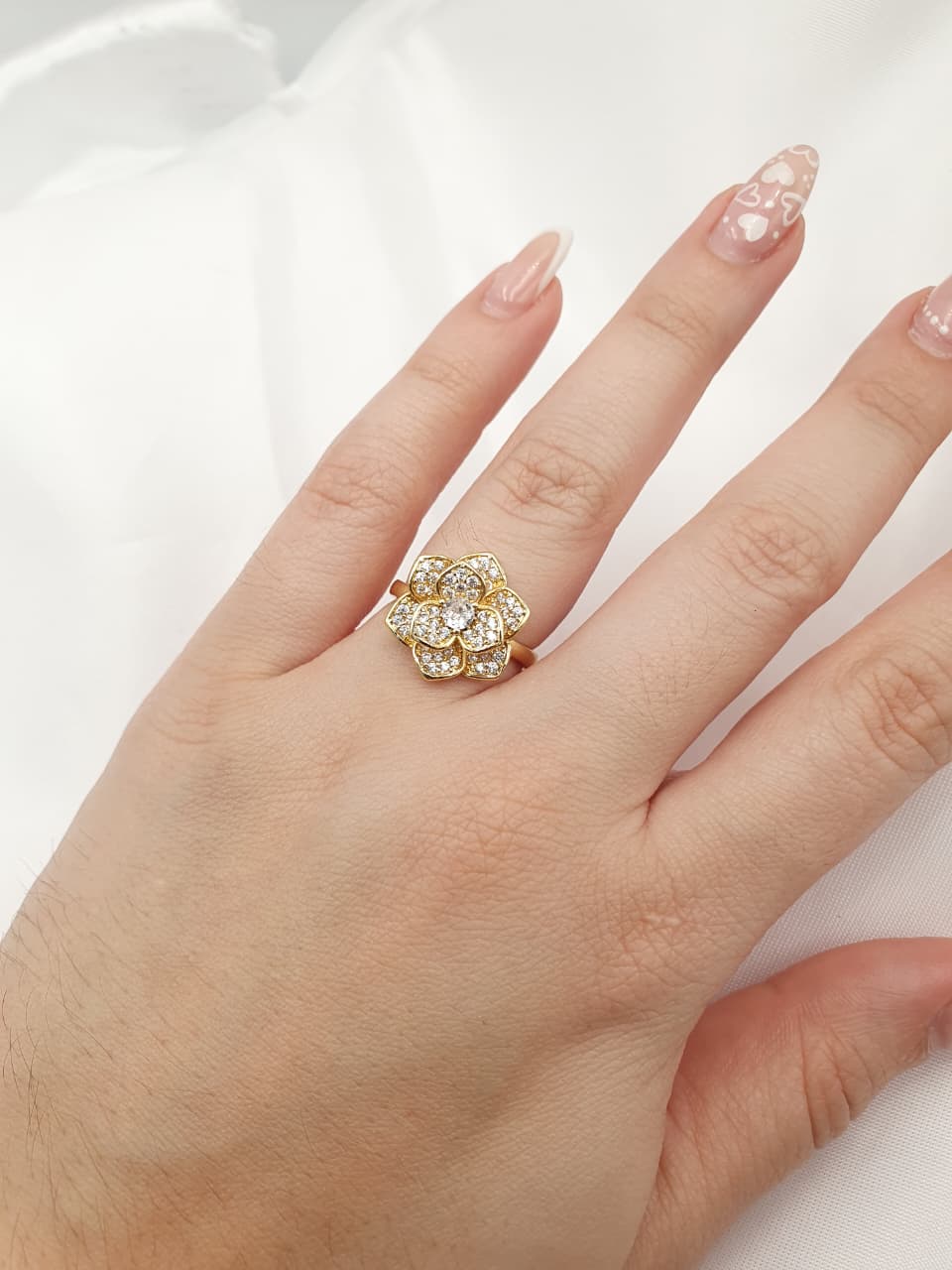 Anillo antiestres en Rodio GN16