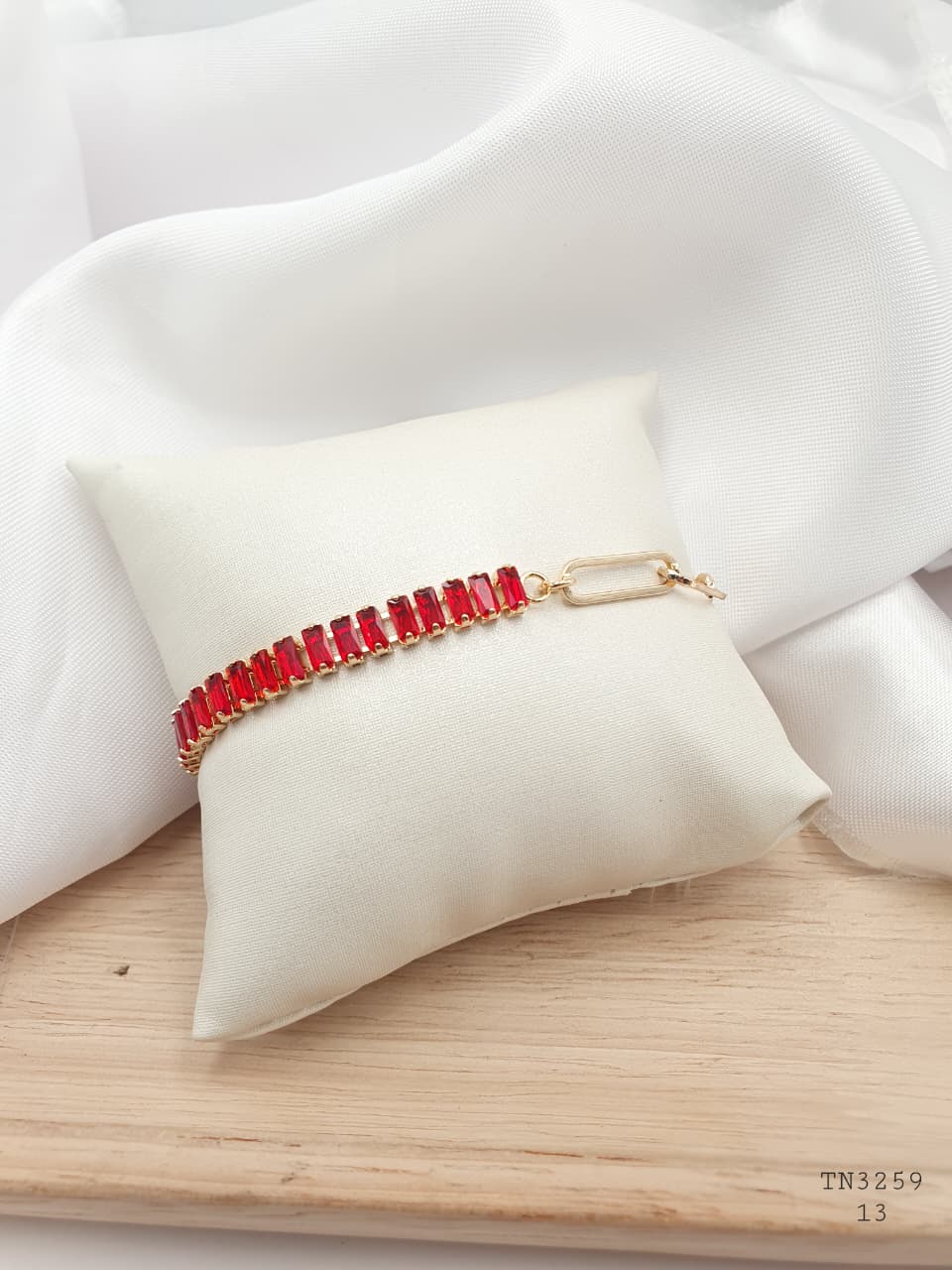 Pulsera en Rodio TN3259