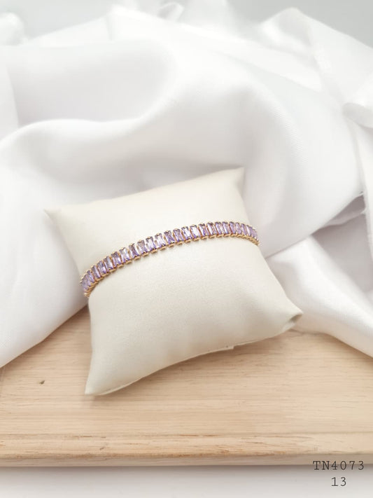 Pulsera en Rodio TN4073