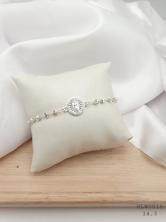 Pulsera en Rodio HLW0016