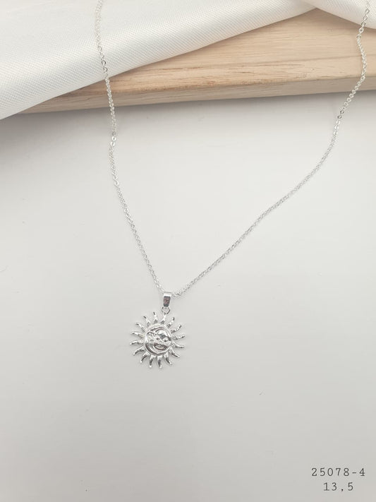 cadenas cobre con baño en plata PLC05