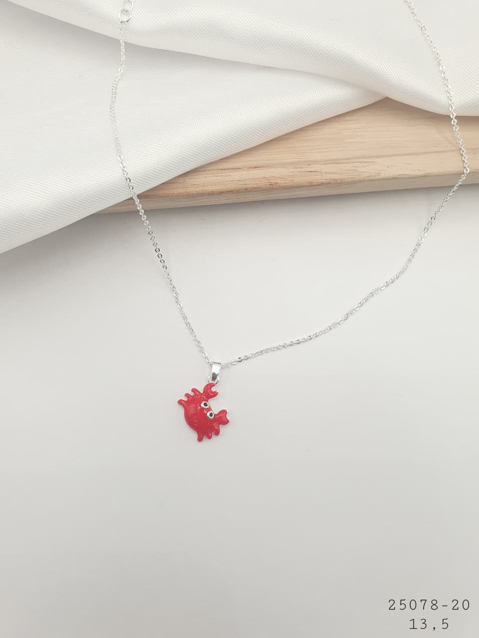 cadenas cobre con baño en plata PLC10