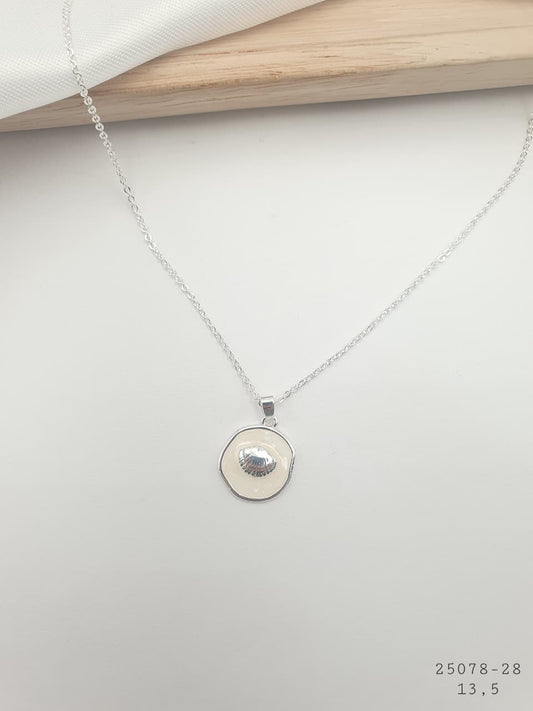 cadenas cobre con baño en plata PLC21