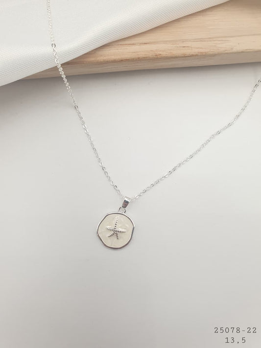 cadenas cobre con baño en plata PLC08