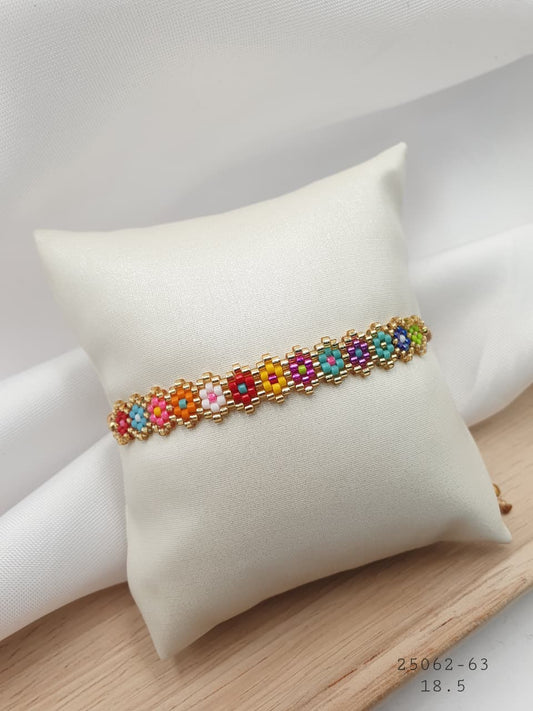 Pulsera Miyuki  25062-63