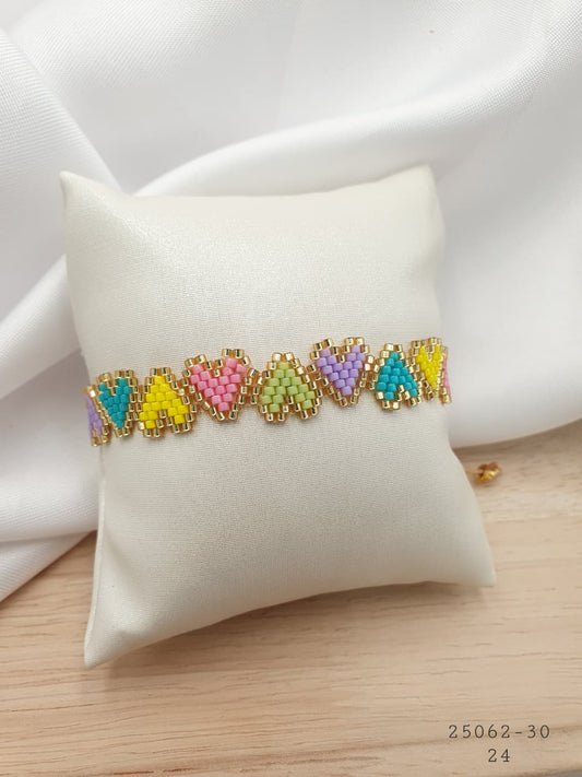 Pulsera Miyuki  25062-30