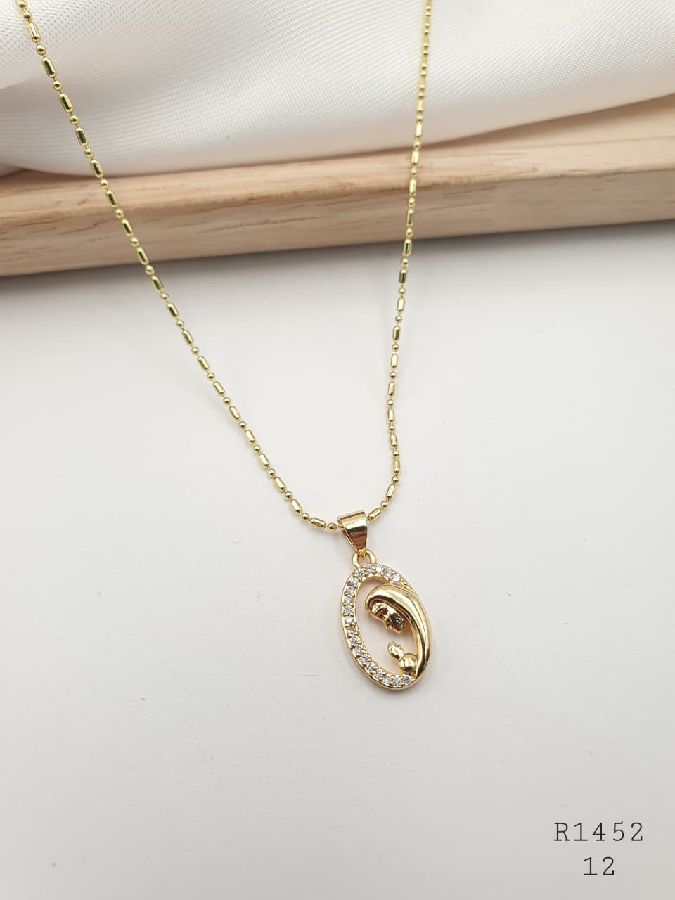 Cadena En Rodio  R1452