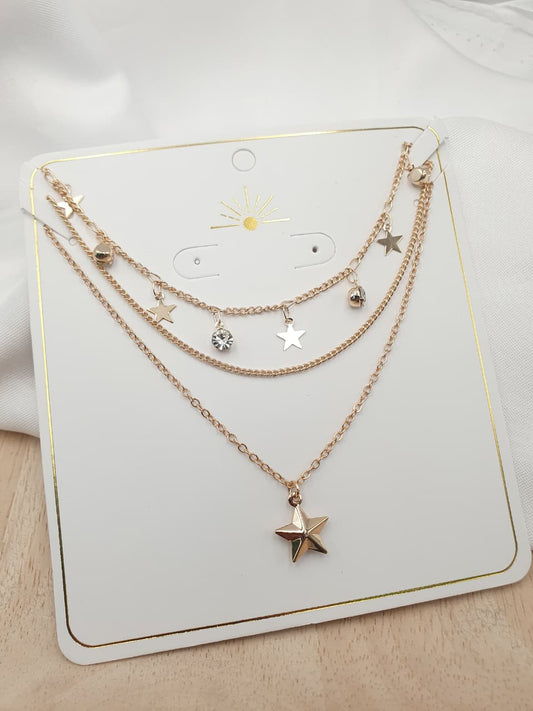 Cadena set En Rodio  TN5676