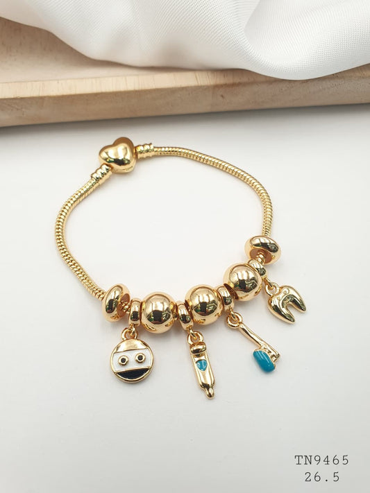 Pulsera Aro En Rodio TN9465