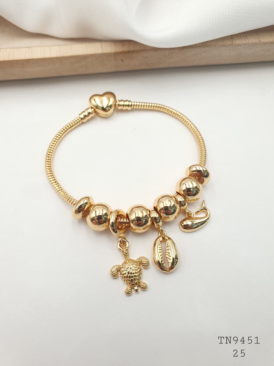 Pulsera Aro En Rodio TN9451