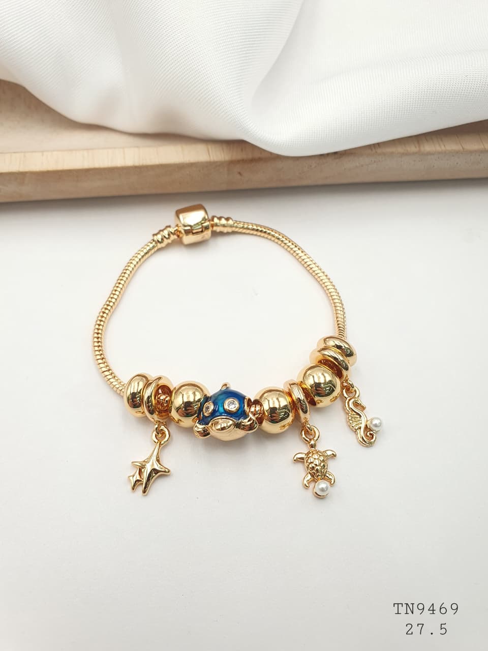 Pulsera Aro En Rodio TN9469