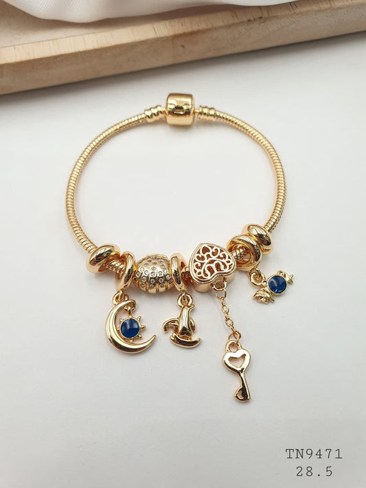 Pulsera Aro En Rodio TN9471