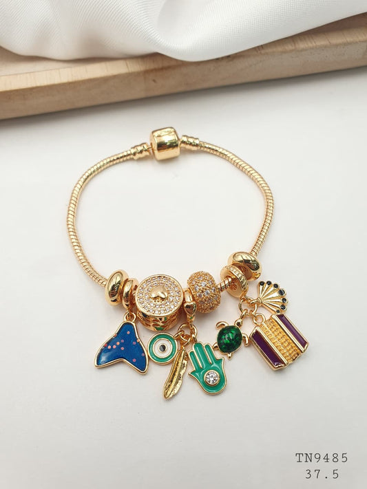 Pulsera Aro En Rodio TN9485