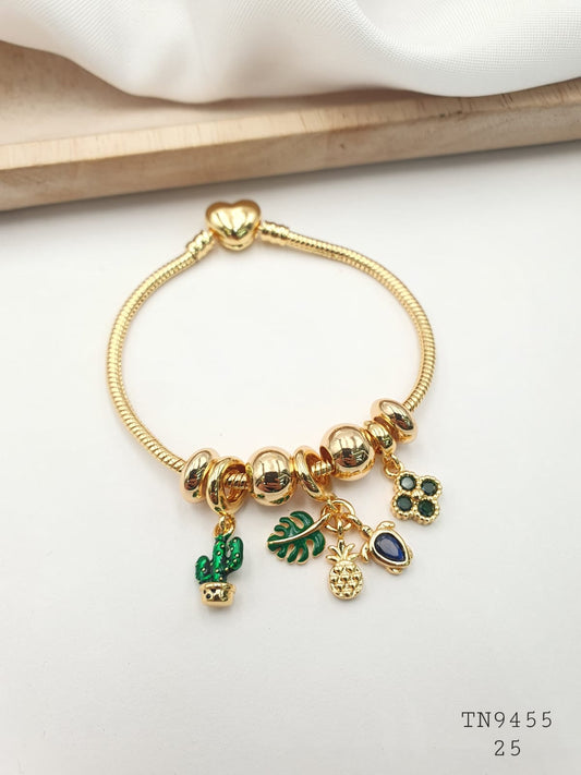 Pulsera Aro En Rodio TN9455