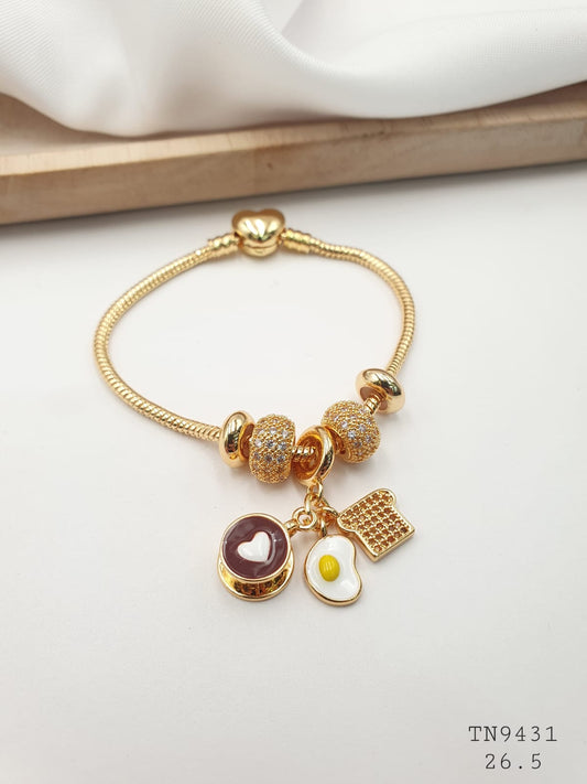 Pulsera Aro En Rodio TN9431