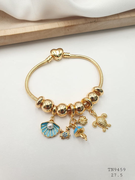 Pulsera Aro En Rodio TN9459