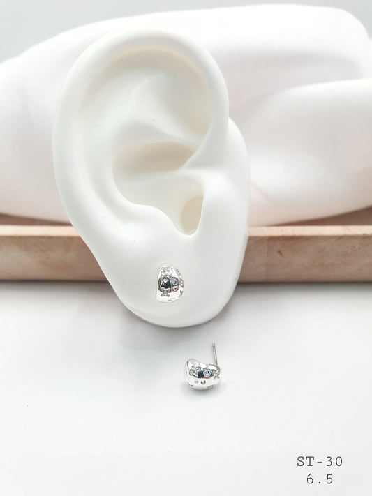 Topo Plateado En Rodio SST-30-5