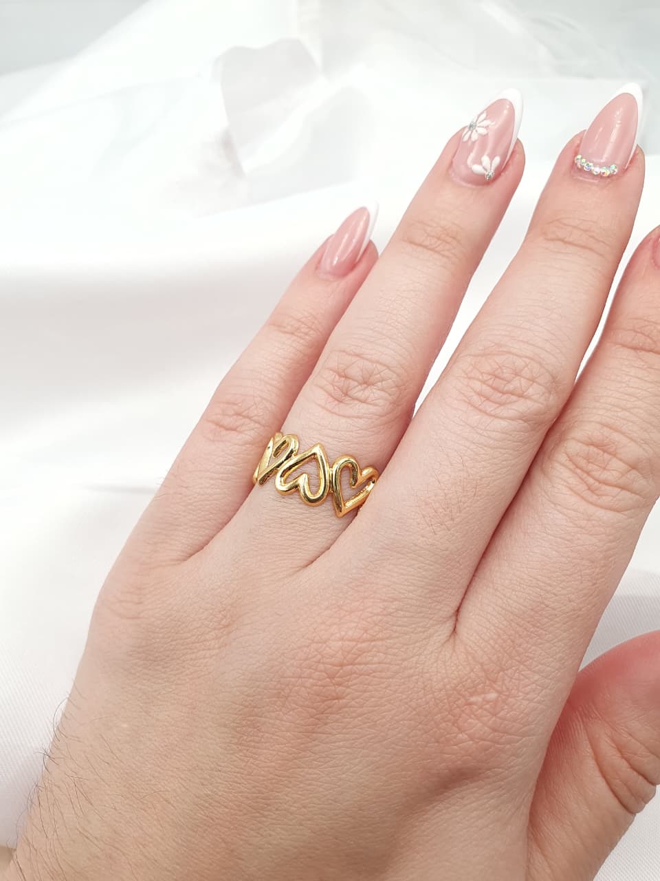 Anillo Chunky En Rodio ACHU1