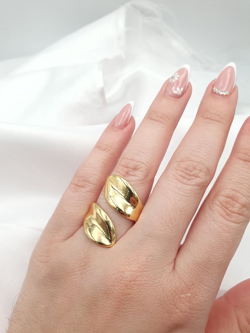 Anillo Chunky En Rodio ACHU6