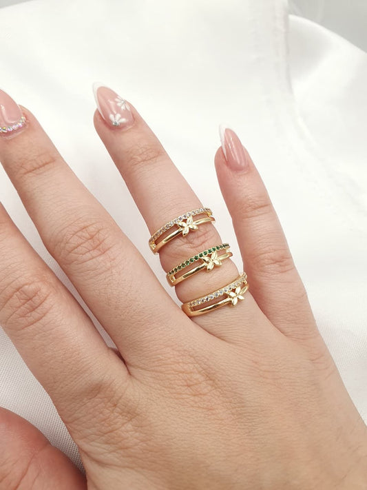 Anillo Rodio R605