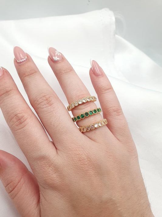 Anillo Rodio R607