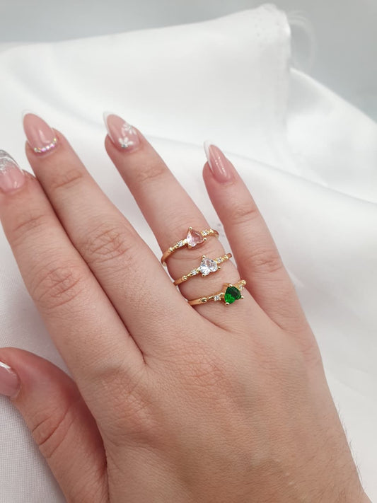 Anillo Rodio R619