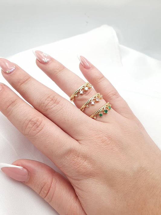 Anillo Rodio R601