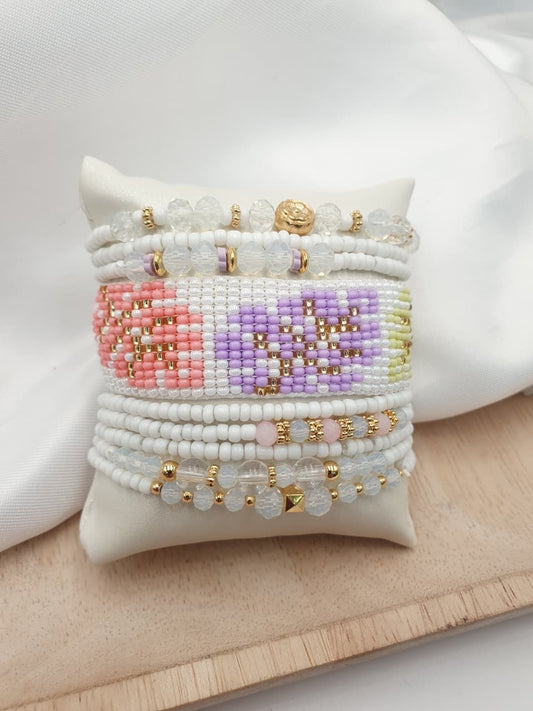 Set Pulsera Tejida SETPUL13