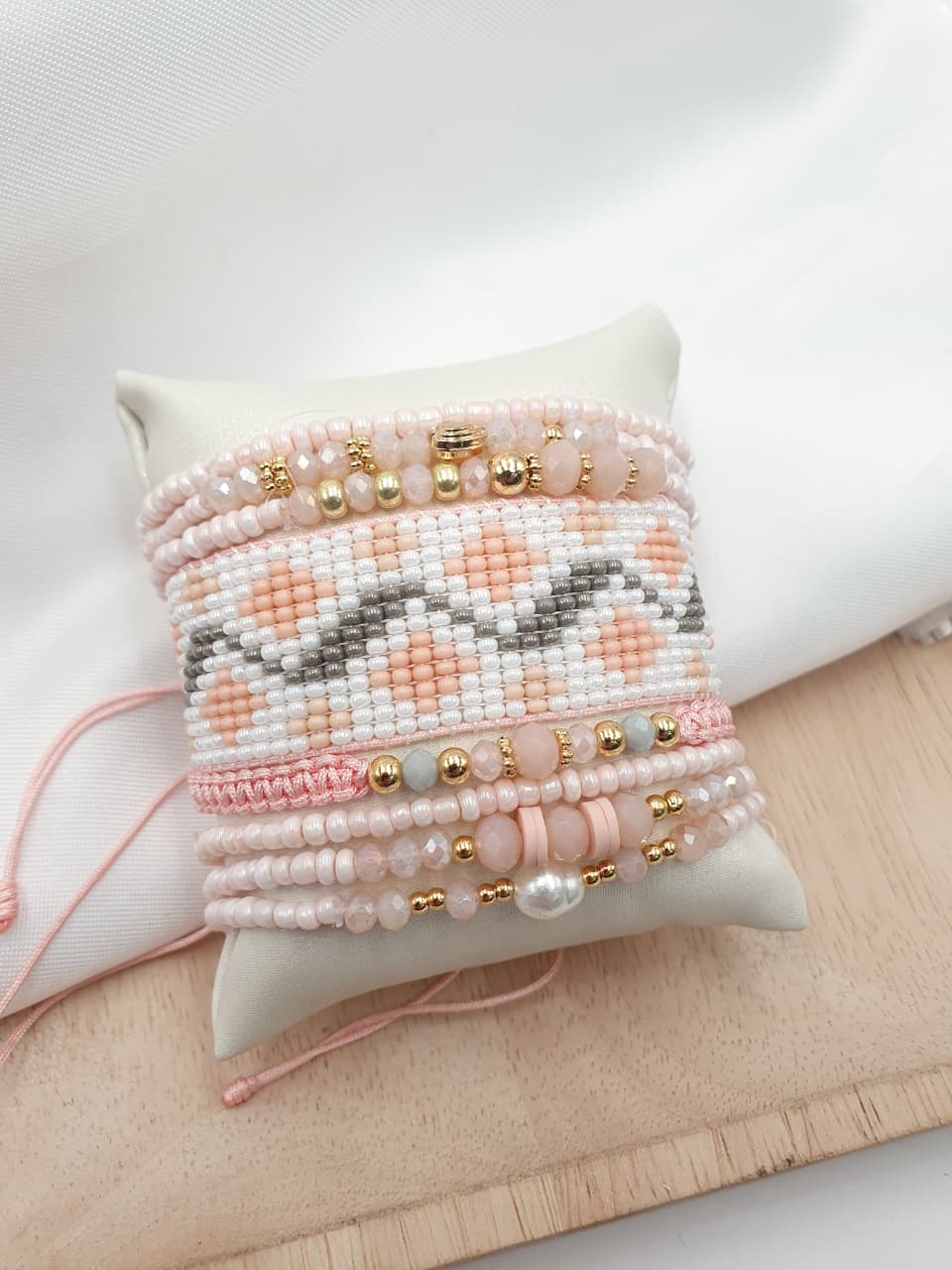 Set Pulsera Tejida SETPUL09