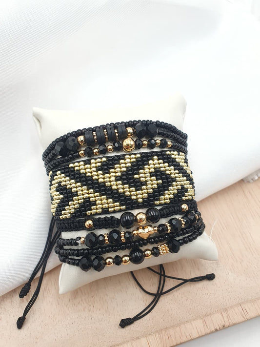 Set Pulsera Tejida SETPUL01