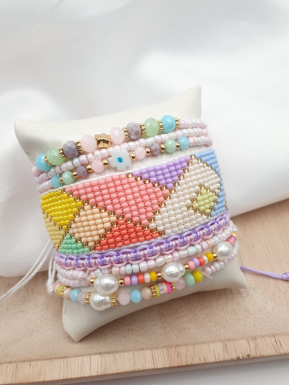 Set Pulsera Tejida SETPUL12