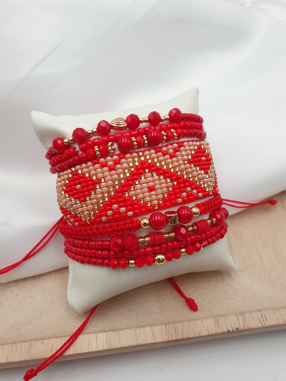 Set Pulsera Tejida SETPUL08